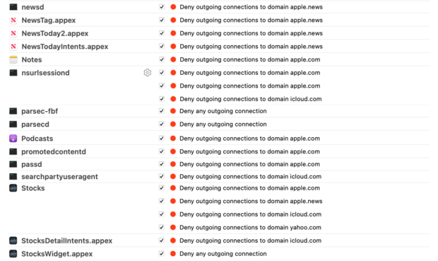 block outgoing connections for adobe products mac